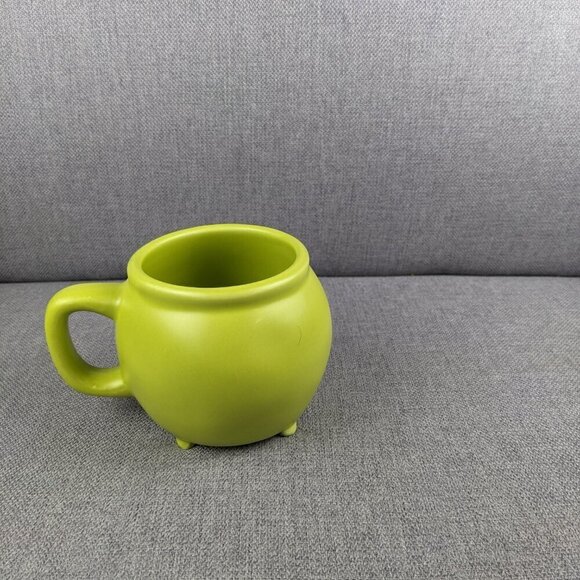 Rae Dunn Green Hocus Pocus Cauldron Shaped Mug - Picture 4 of 7